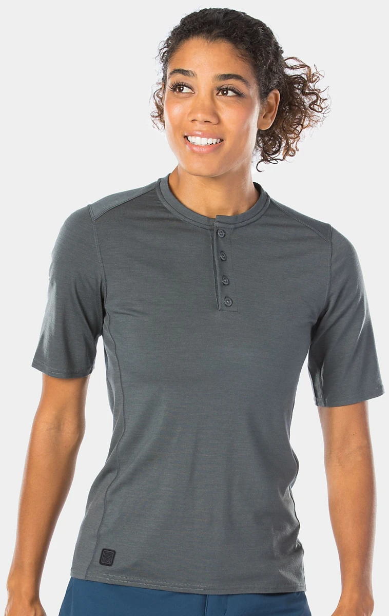 Bontrager Adventure Women's Wool Blend Cycling Henley 1 Bontrager Adventure Women's Wool Blend Cycling Henley