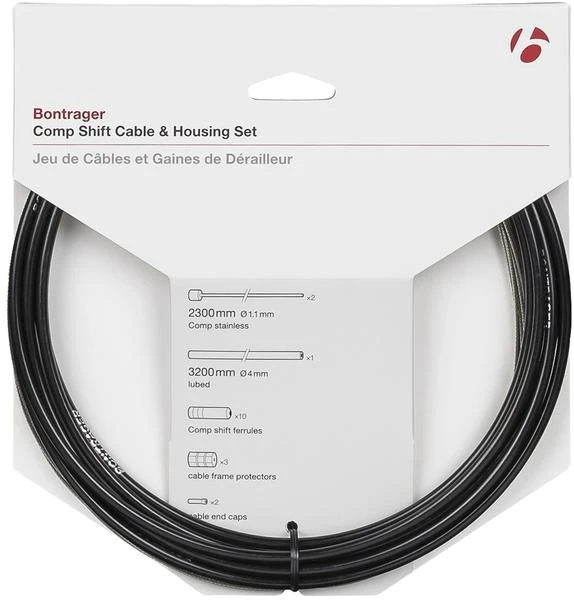 BONTRAGER Comp Shift Cable & Housing Set 1 BONTRAGER Comp Shift Cable & Housing Set