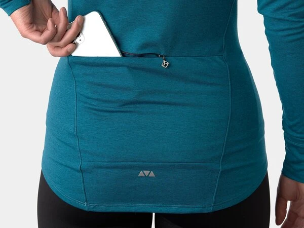 BONTRAGER Vella Women's Thermal Long Sleeve Cycling Jersey 6 BONTRAGER Vella Women's Thermal Long Sleeve Cycling Jersey - Image 6