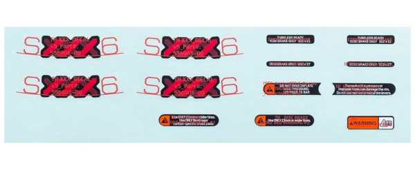 BONTRAGER Wheelsystem Replacement Aeolus XXX 6 Decals 1 BONTRAGER Wheelsystem Replacement Aeolus XXX 6 Decals